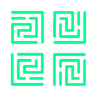 wired gradient 1335 qr code loop line