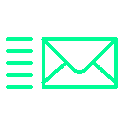 wired gradient 177 envelope send hover flying